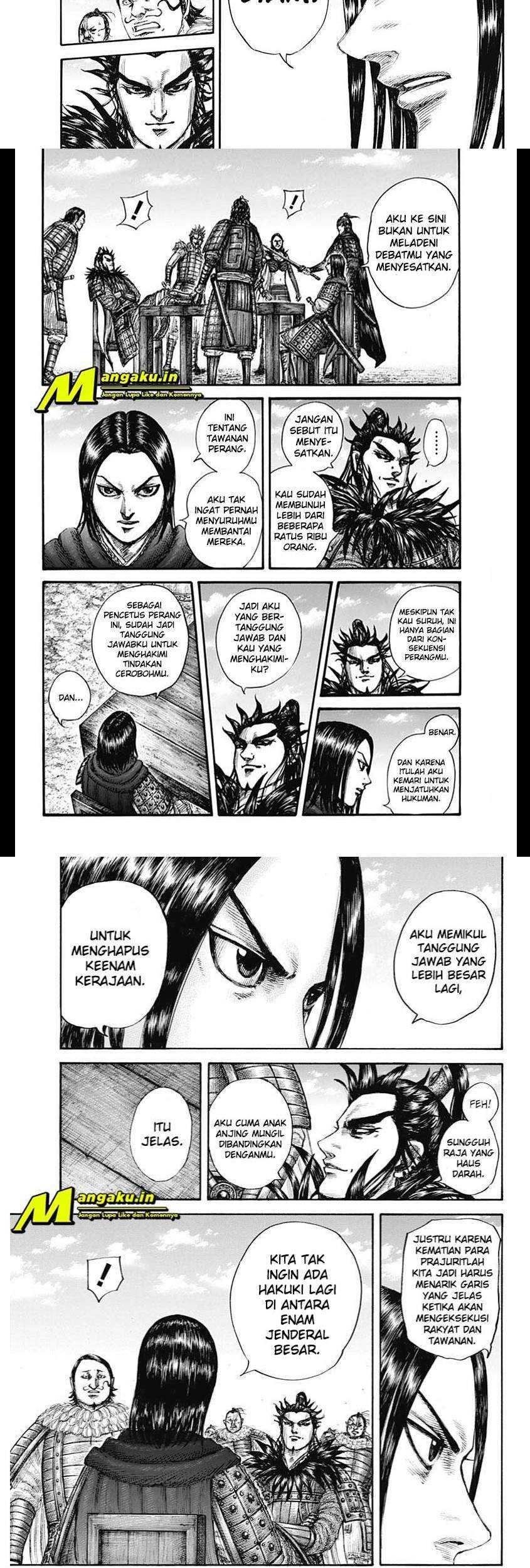 Kingdom Chapter 699 - halaman 3