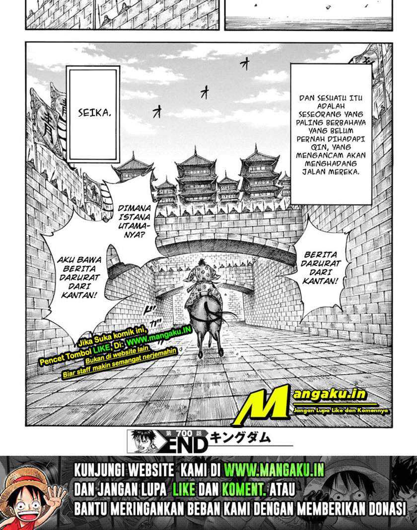 Kingdom Chapter 700 - halaman 24