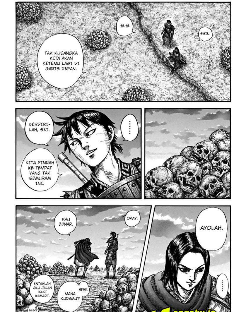Kingdom Chapter 700 - halaman 3
