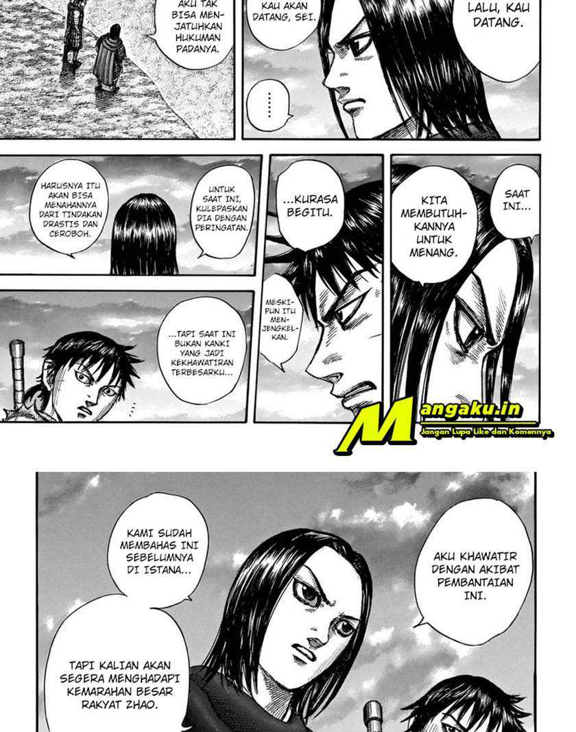 Kingdom Chapter 700 - halaman 8
