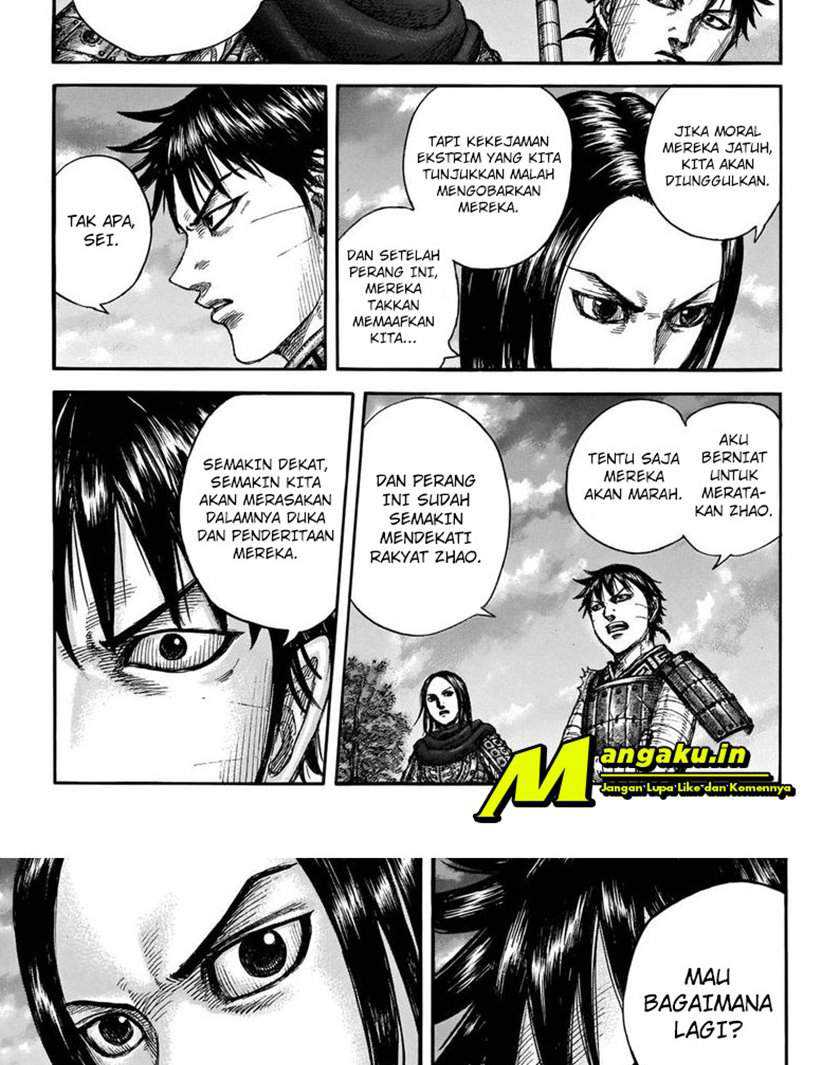 Kingdom Chapter 700 - halaman 9