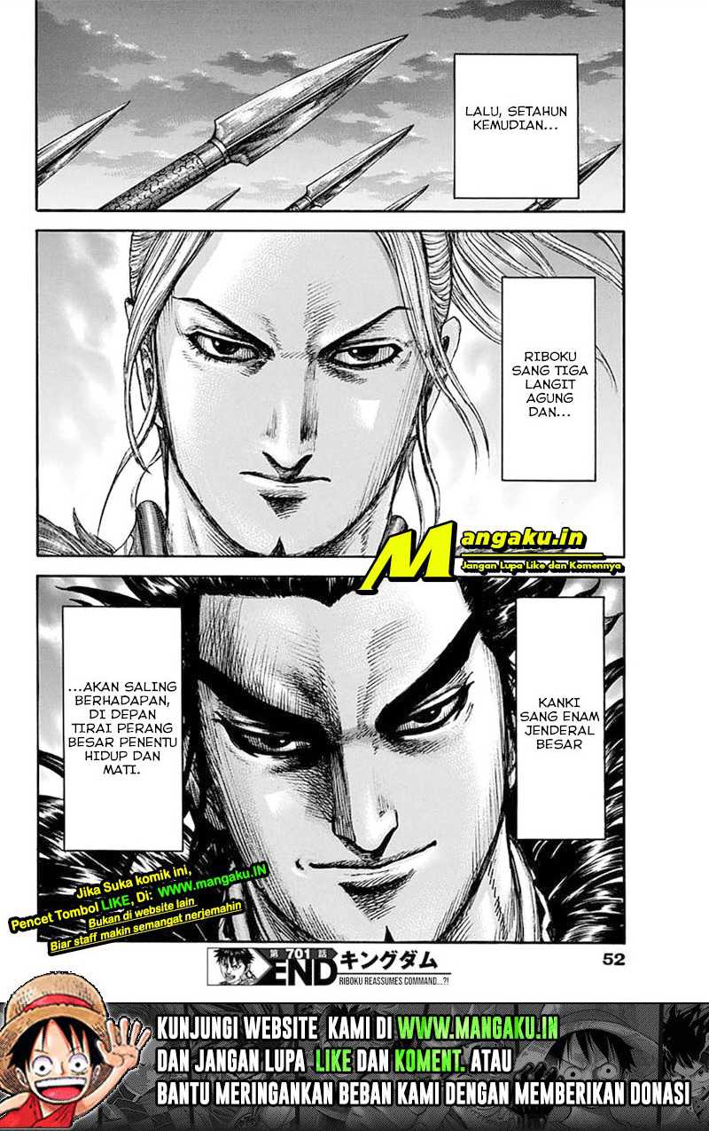 Kingdom Chapter 701 - halaman 13