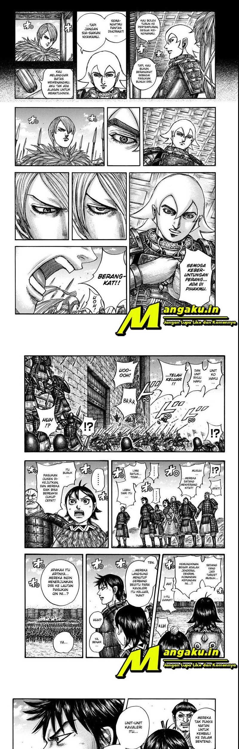 Kingdom Chapter 706 - halaman 3