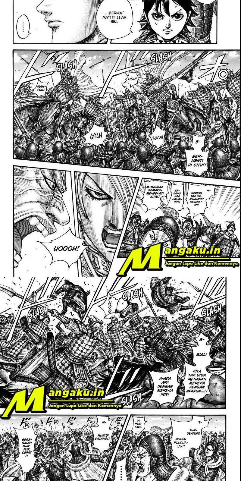 Kingdom Chapter 706 - halaman 4