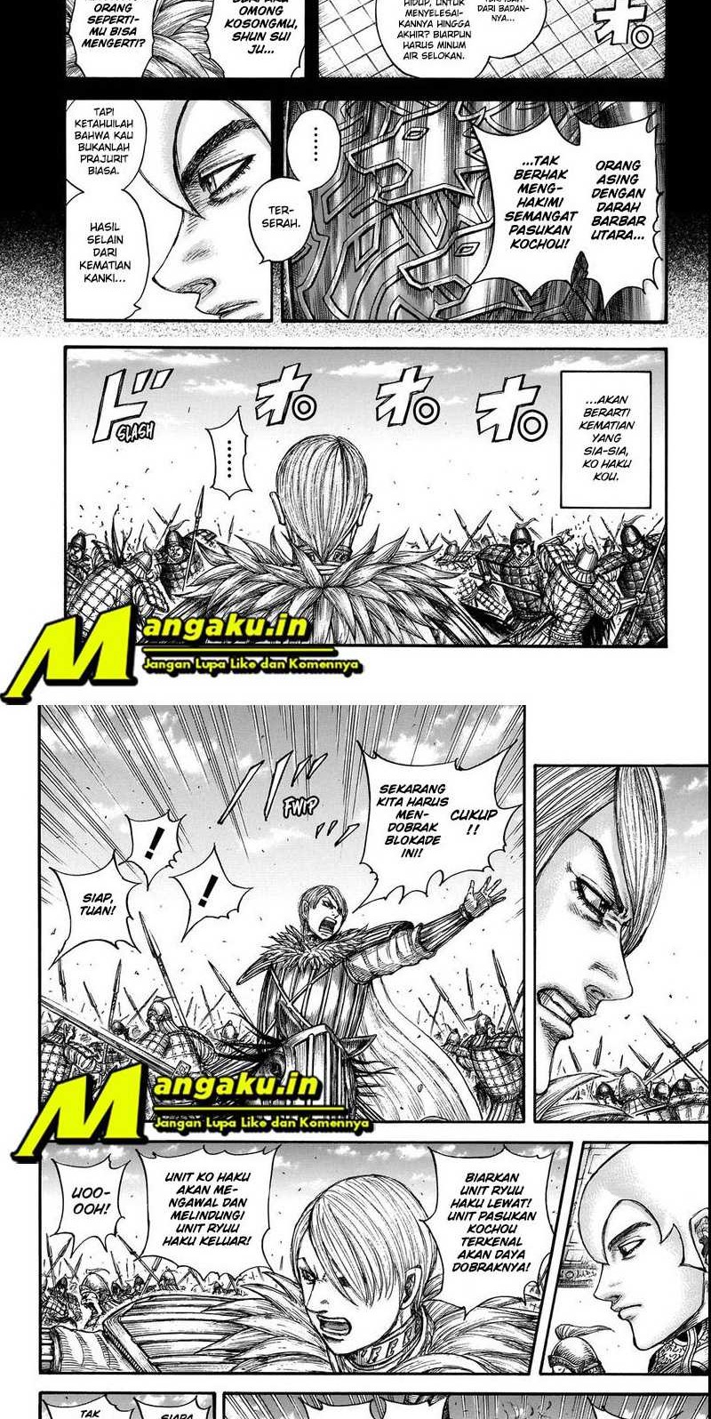 Kingdom Chapter 706 - halaman 8