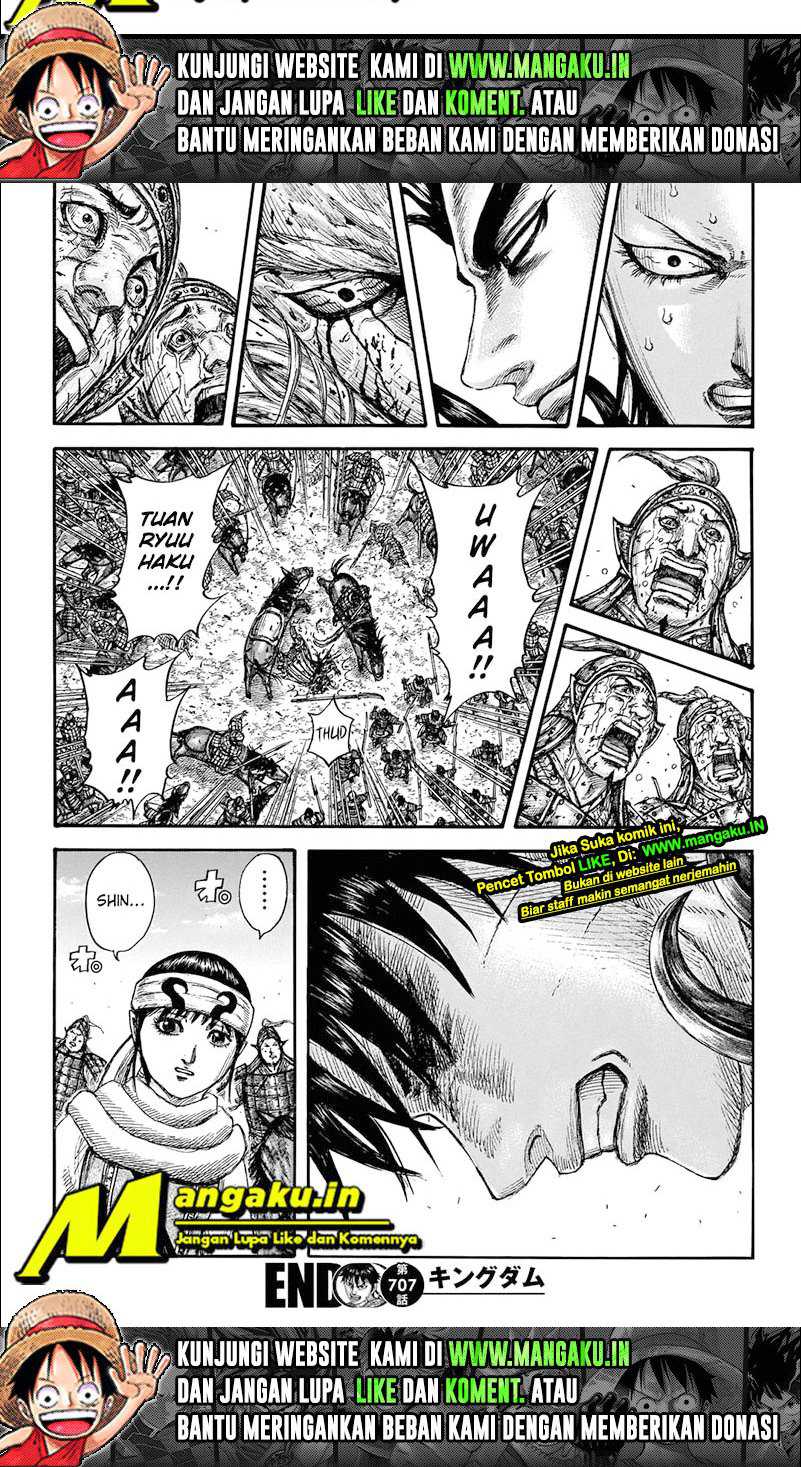 Kingdom Chapter 707 - halaman 16