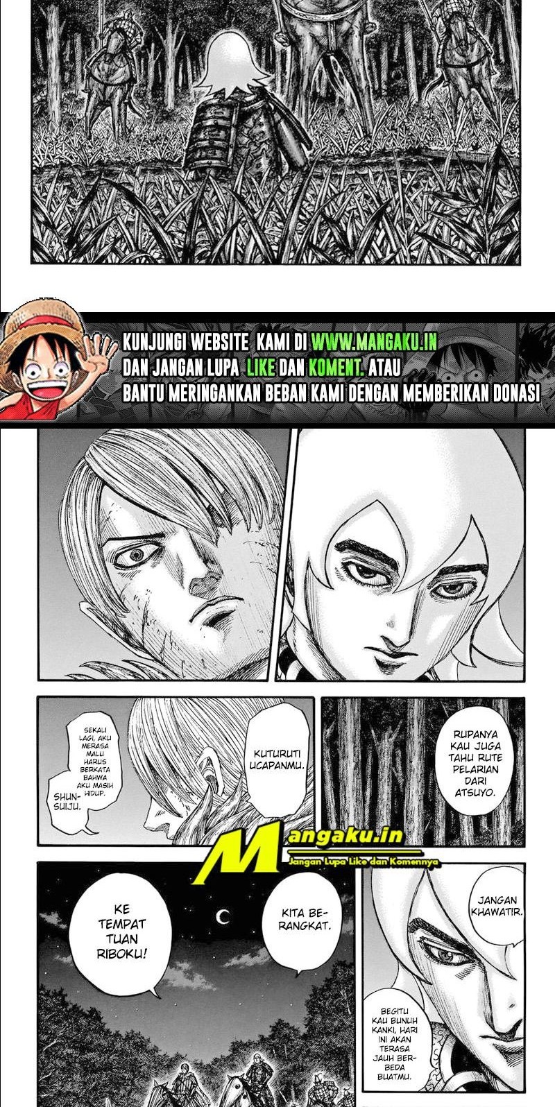 Kingdom Chapter 708 - halaman 10