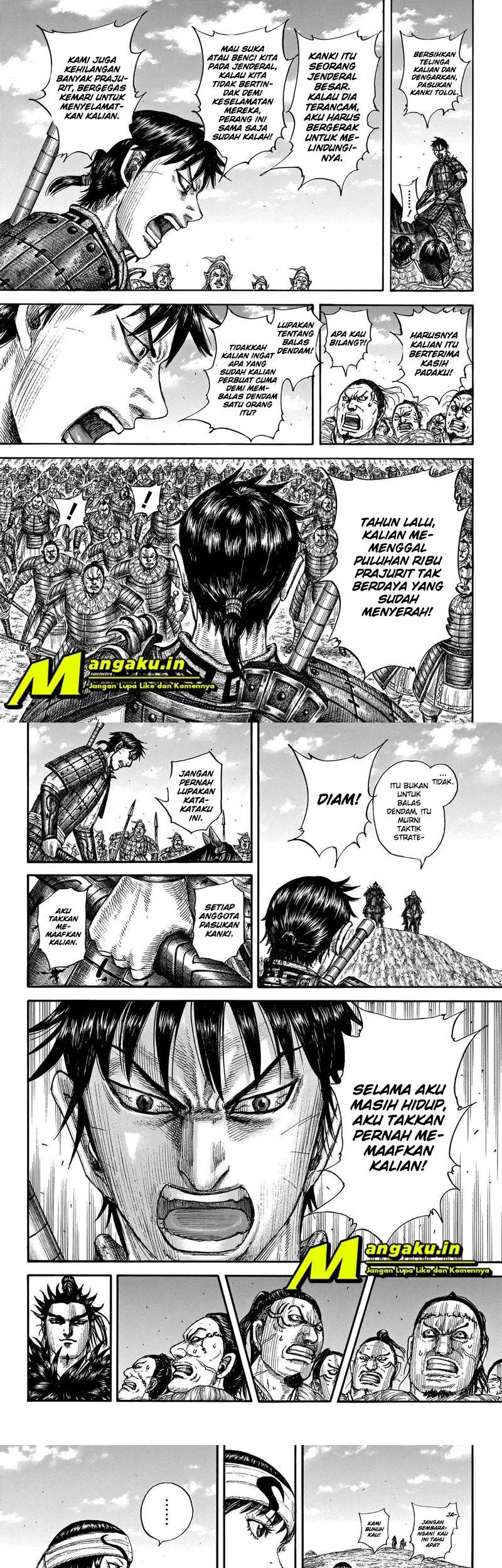 Kingdom Chapter 708 - halaman 3