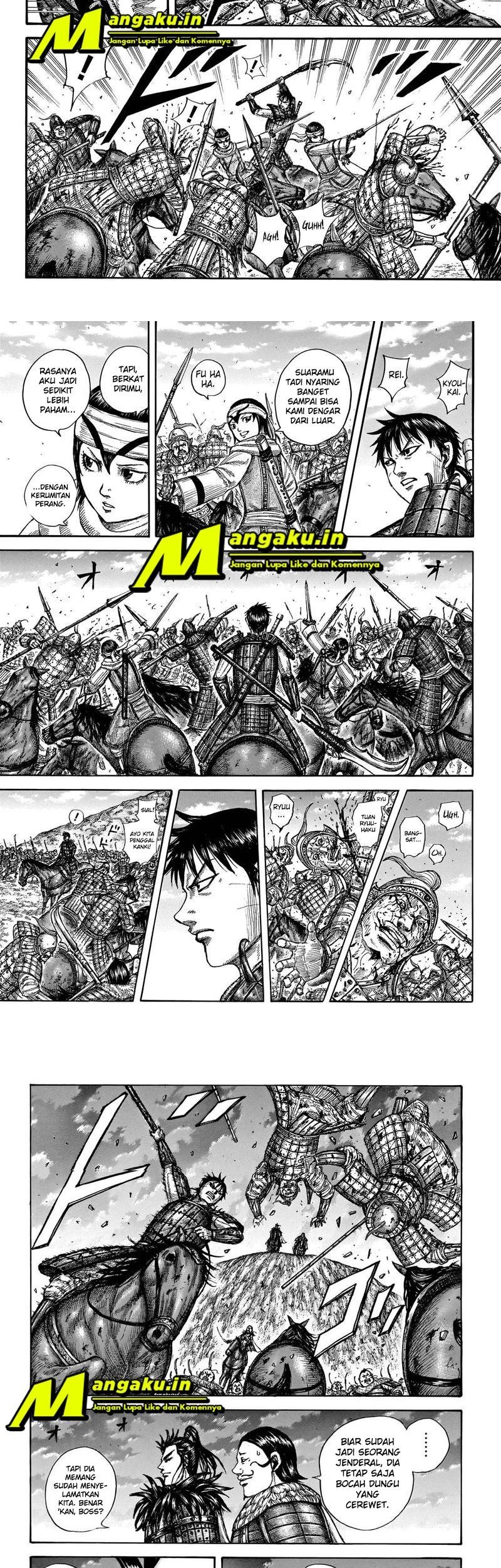 Kingdom Chapter 708 - halaman 5