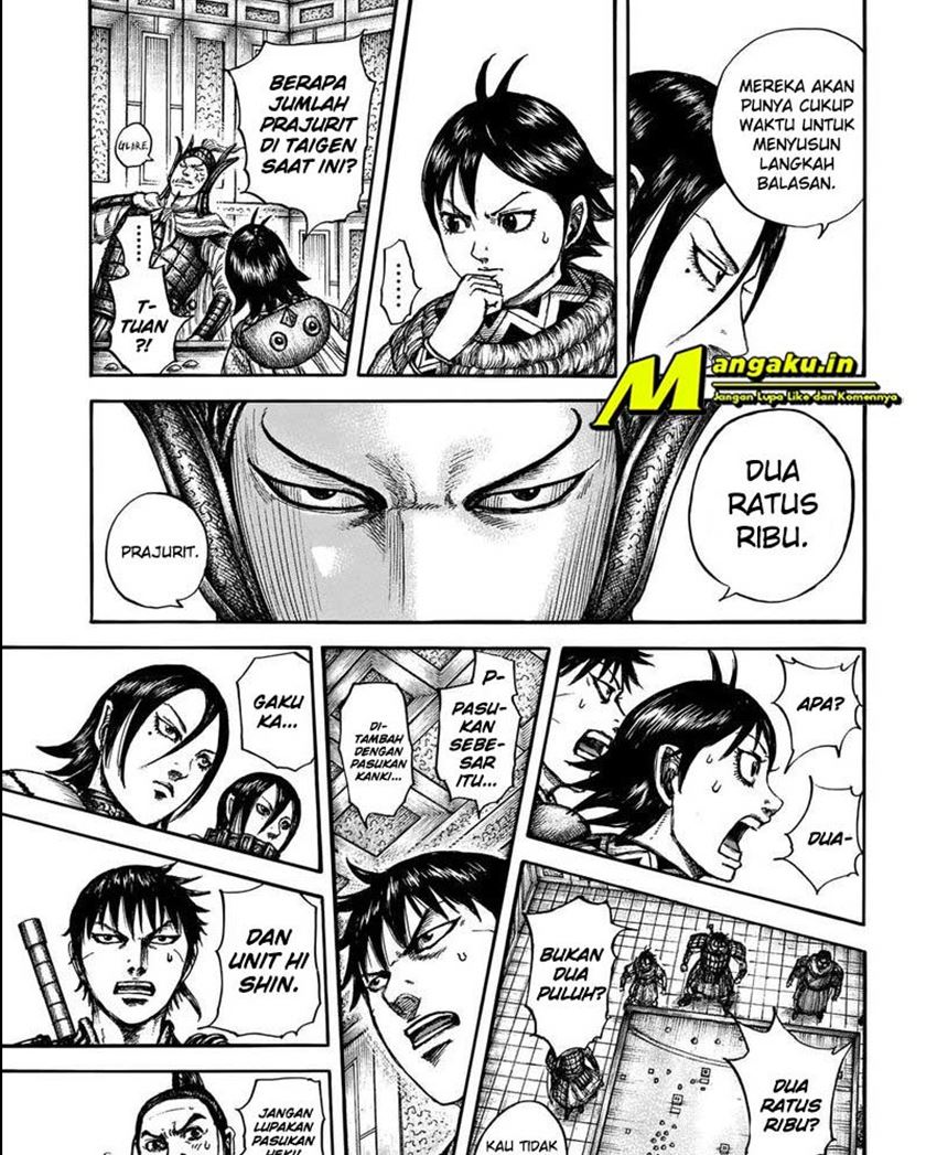 Kingdom Chapter 709 - halaman 10