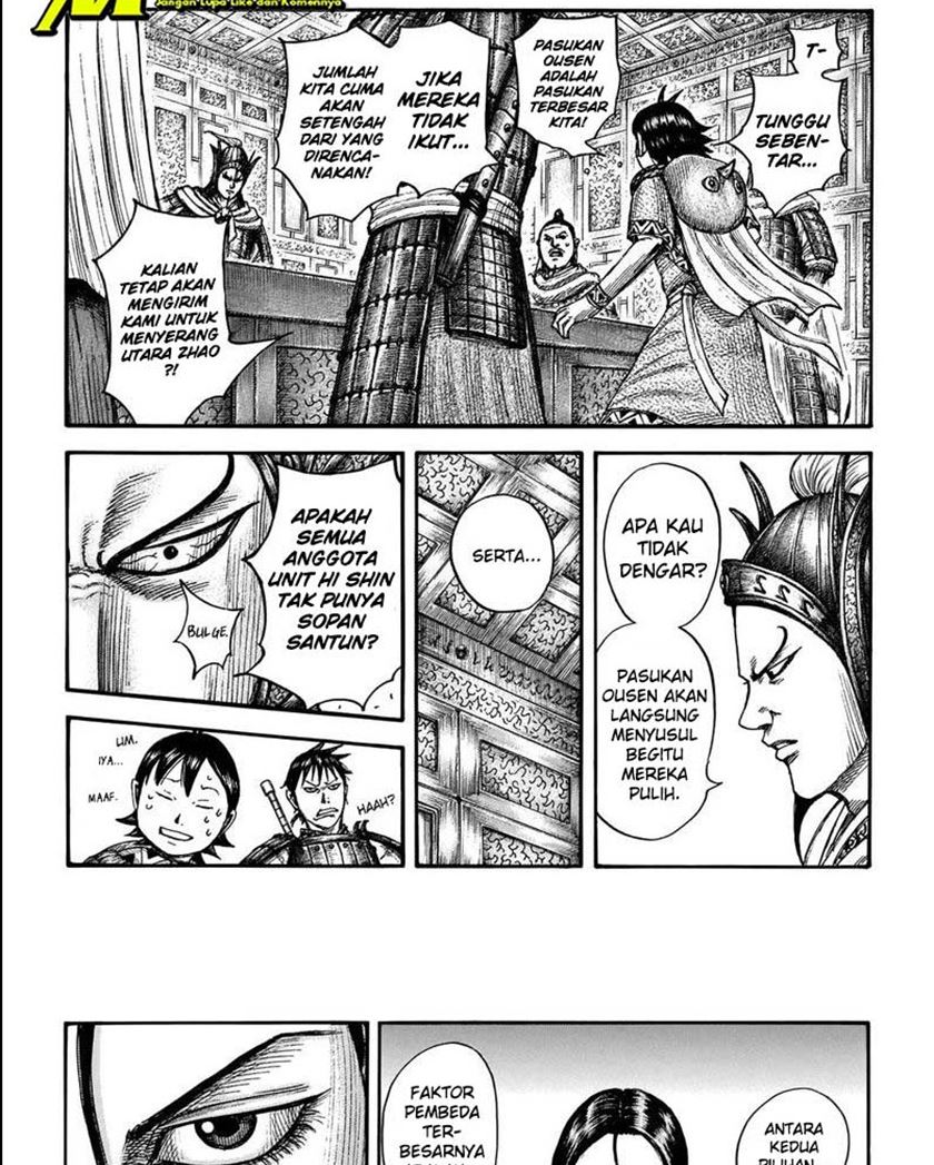 Kingdom Chapter 709 - halaman 8