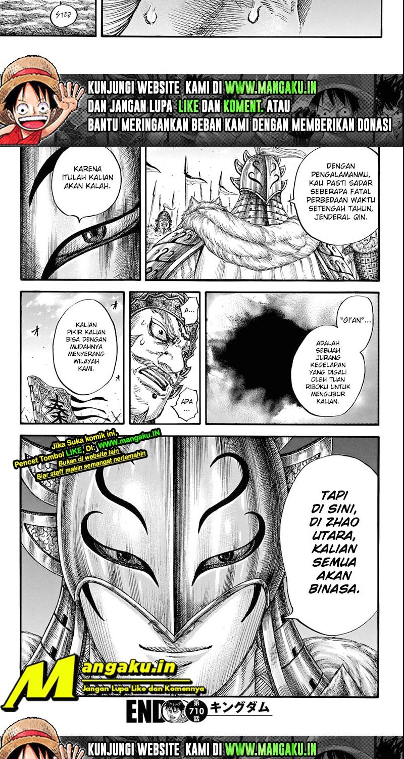Kingdom Chapter 710 - halaman 16