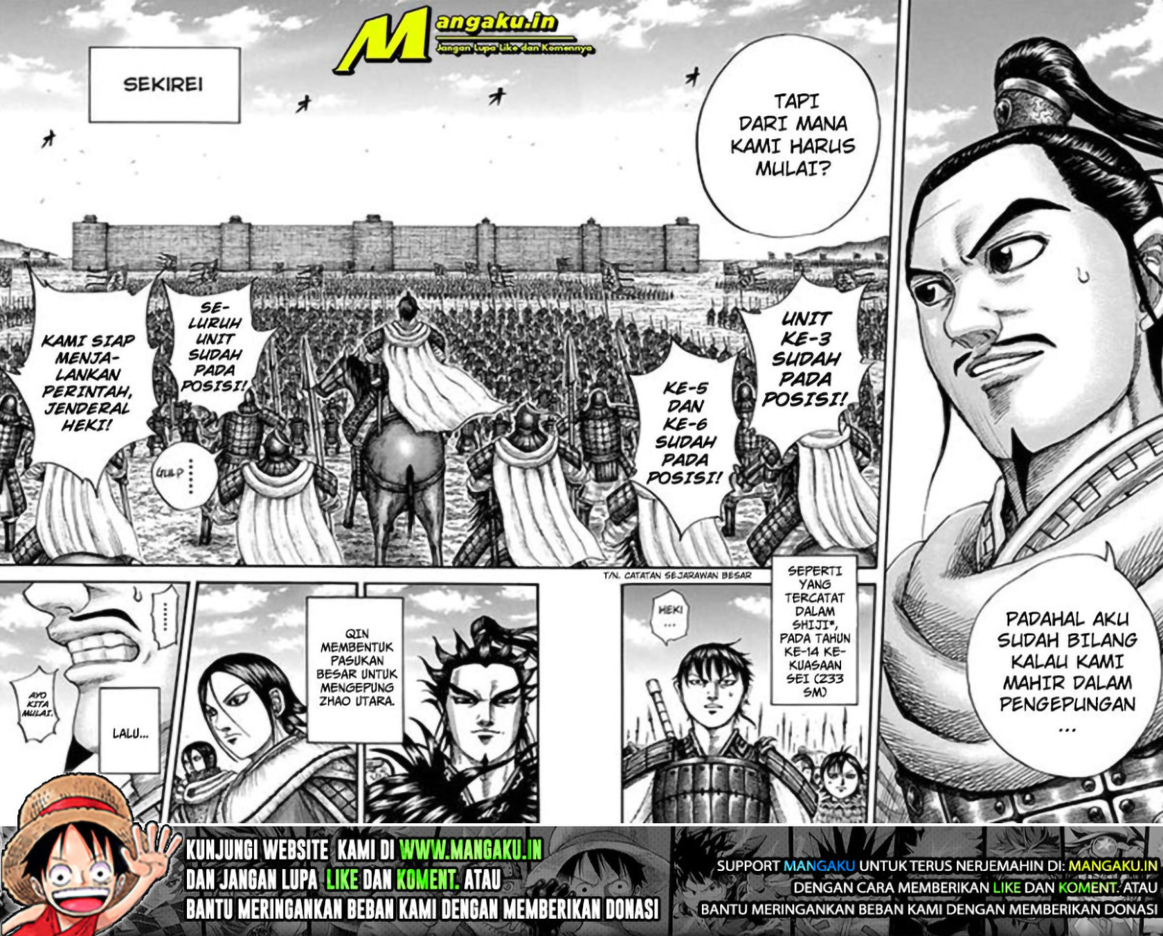 Kingdom Chapter 712 - halaman 22