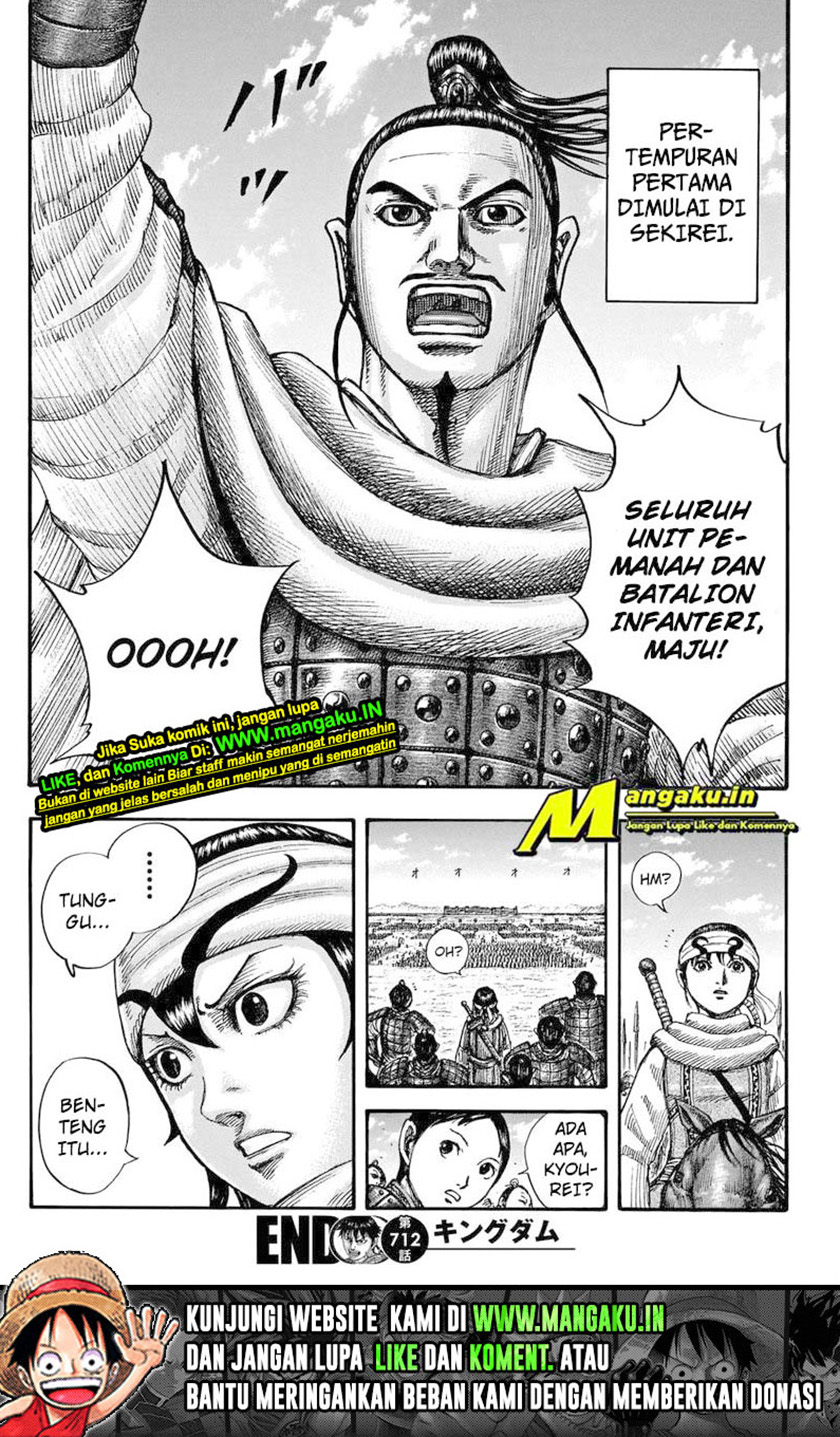 Kingdom Chapter 712 - halaman 23