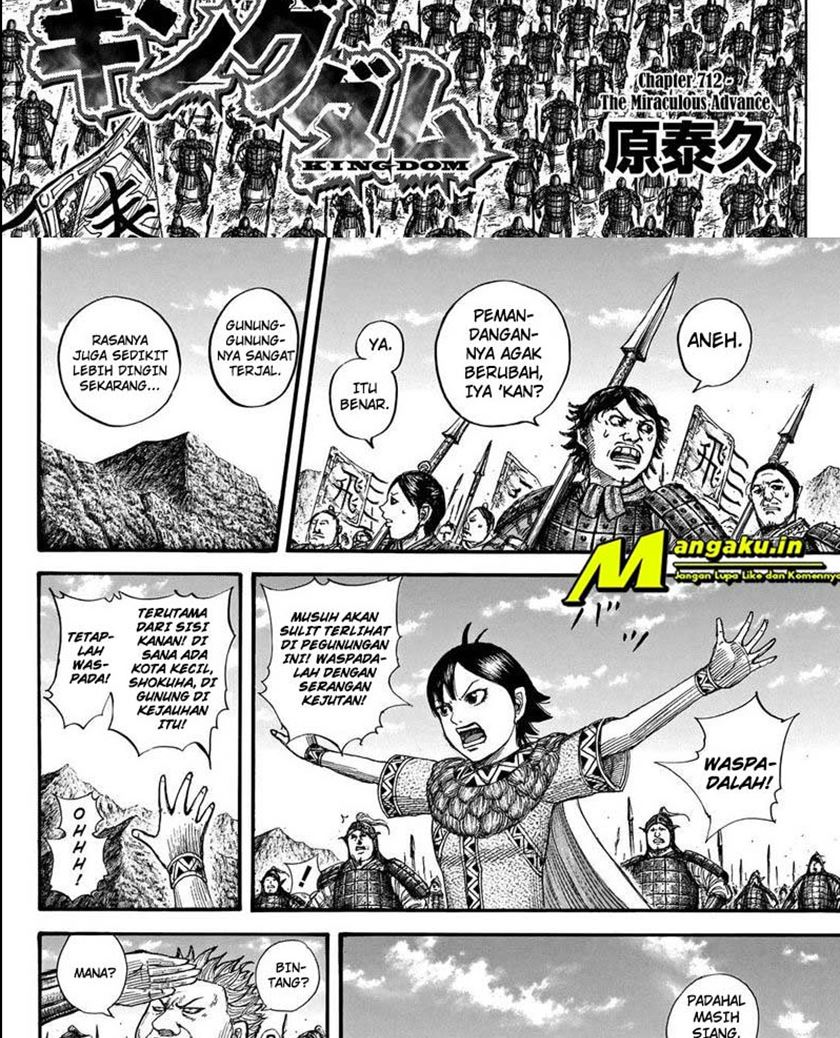Kingdom Chapter 712 - halaman 5
