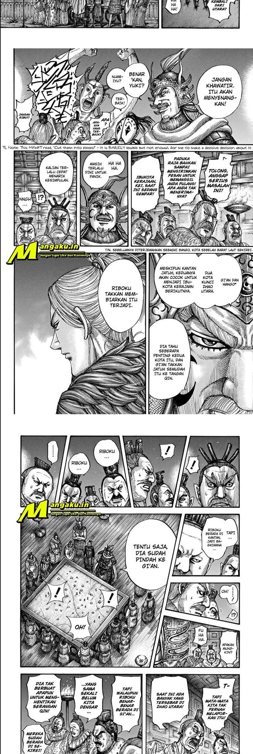 Kingdom Chapter 713 - halaman 15