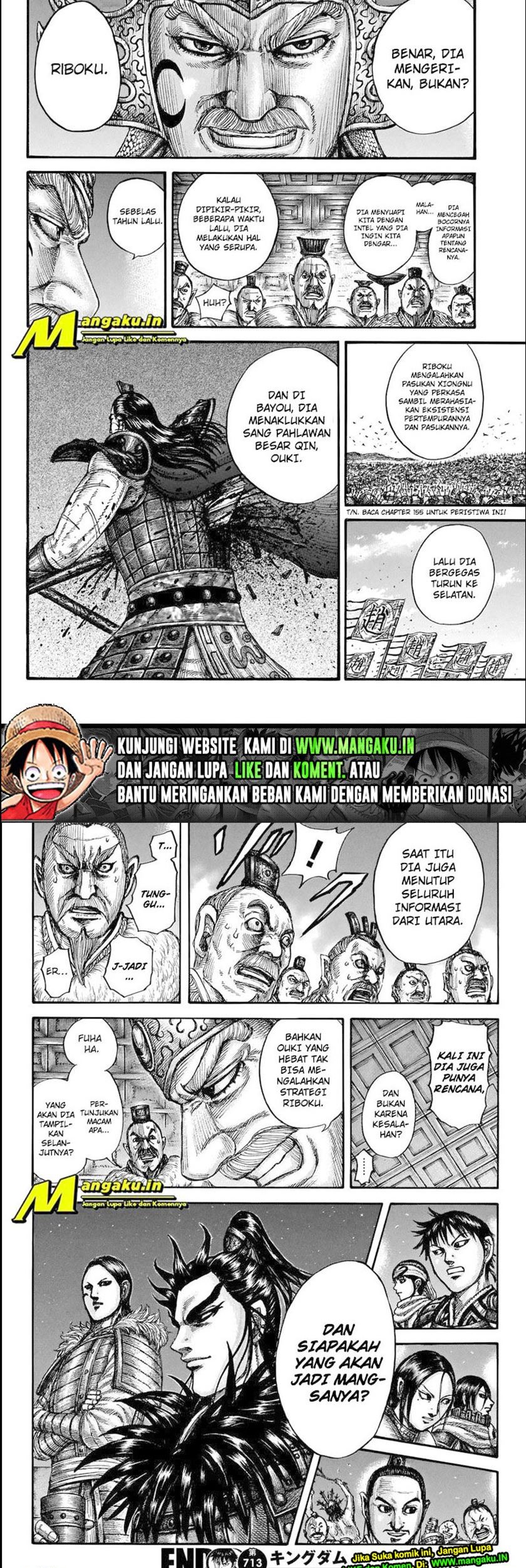 Kingdom Chapter 713 - halaman 17