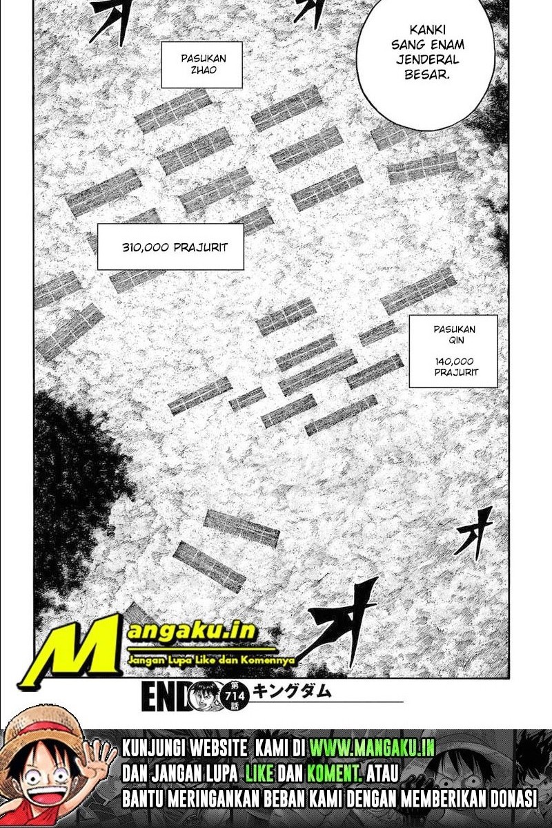 Kingdom Chapter 714 - halaman 12