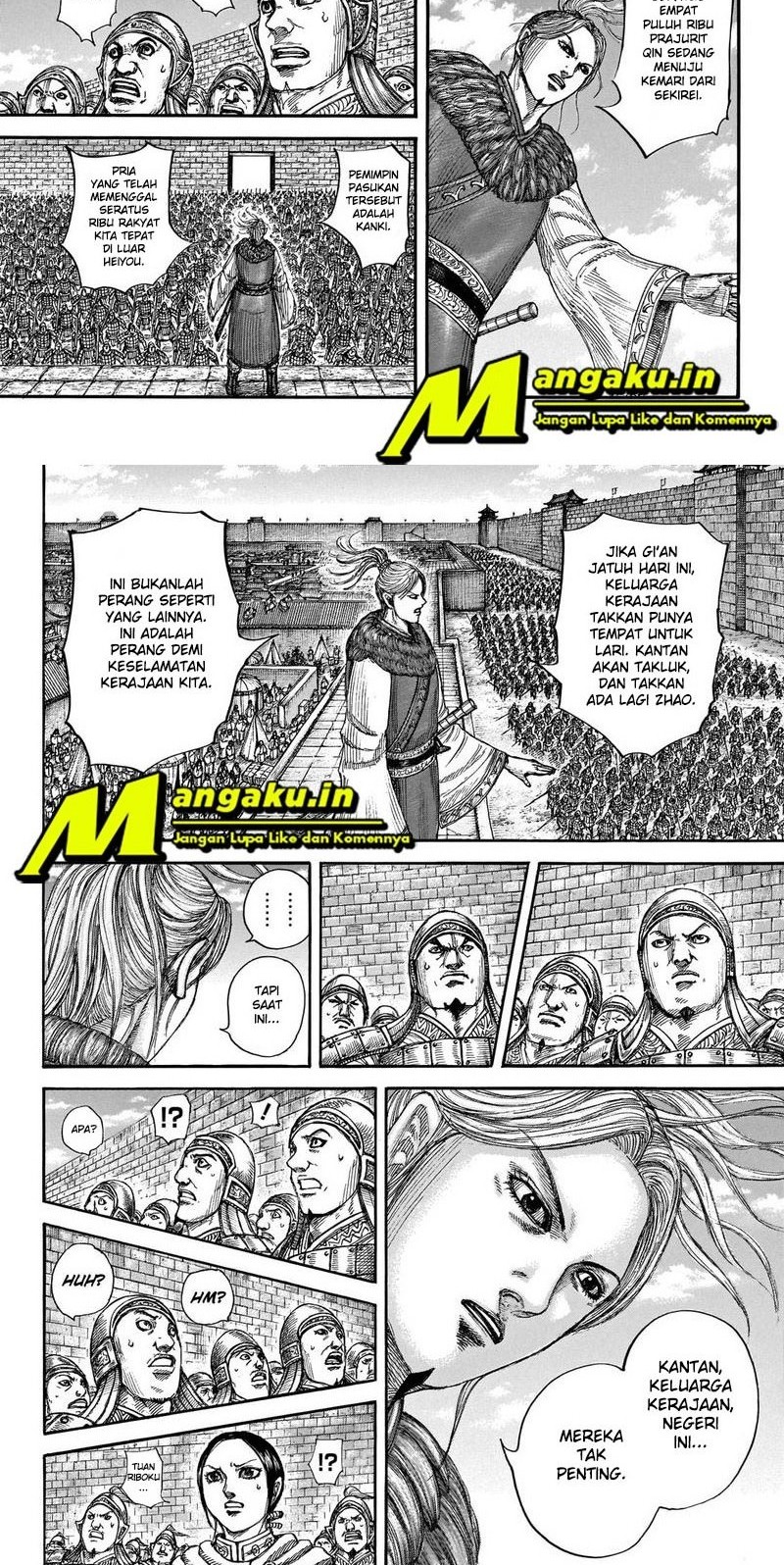 Kingdom Chapter 714 - halaman 6