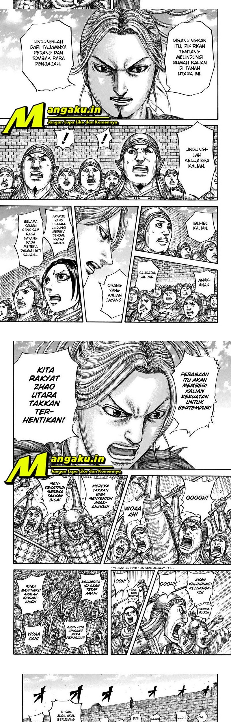 Kingdom Chapter 714 - halaman 7