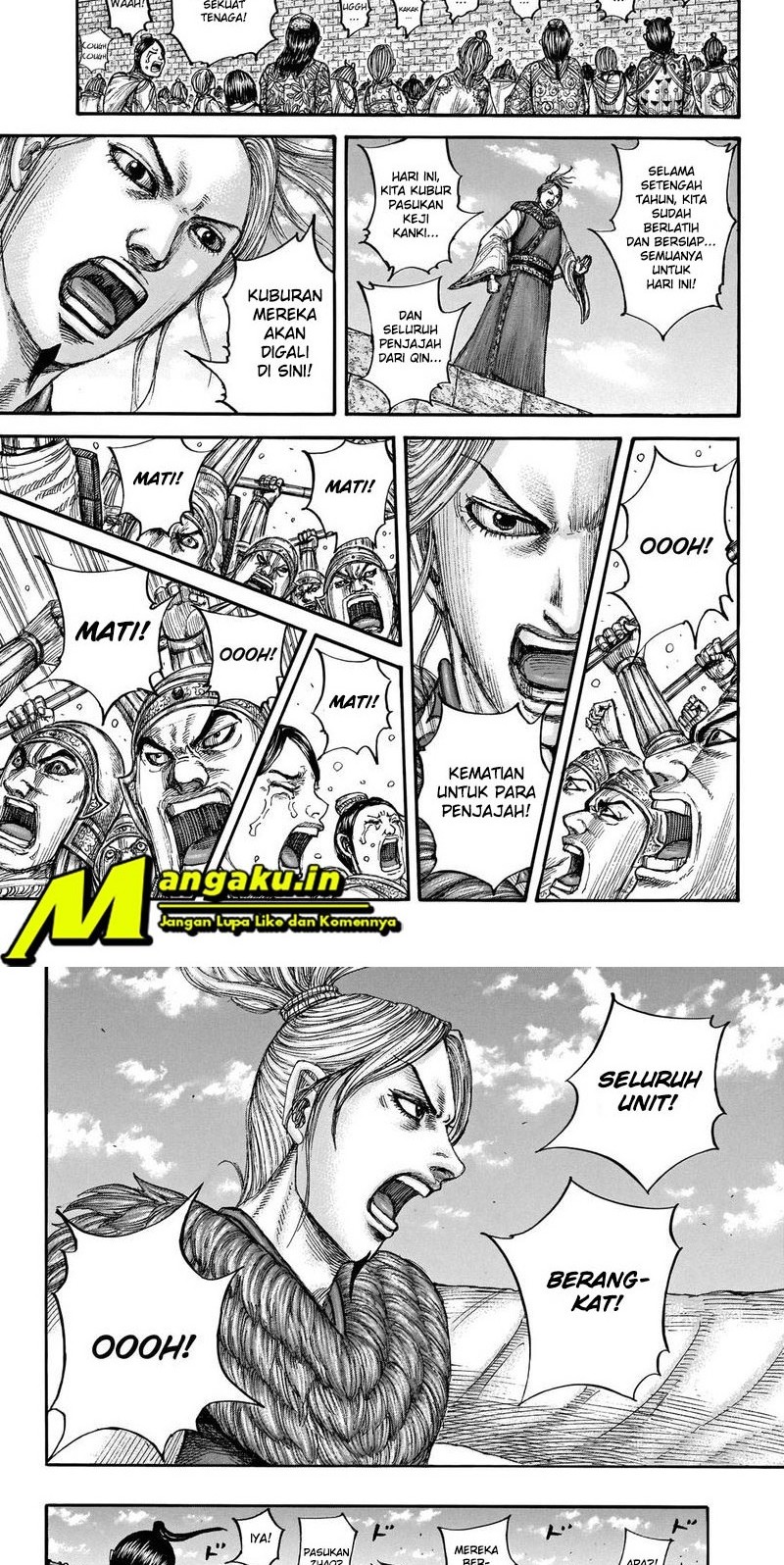 Kingdom Chapter 714 - halaman 8