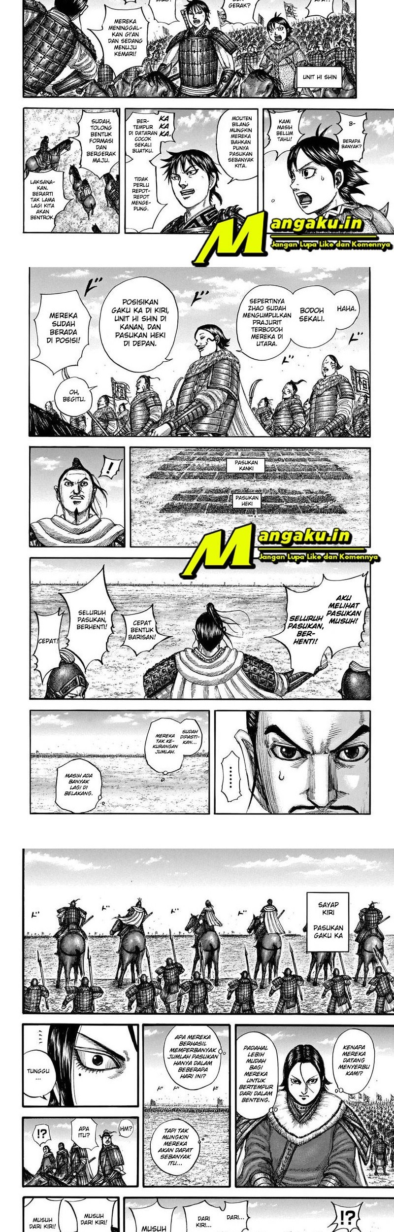 Kingdom Chapter 714 - halaman 9