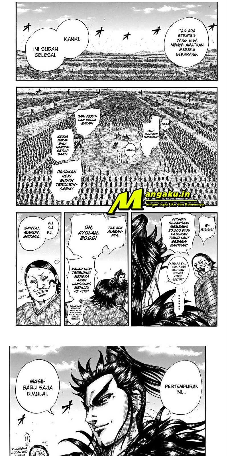 Kingdom Chapter 716 - halaman 8