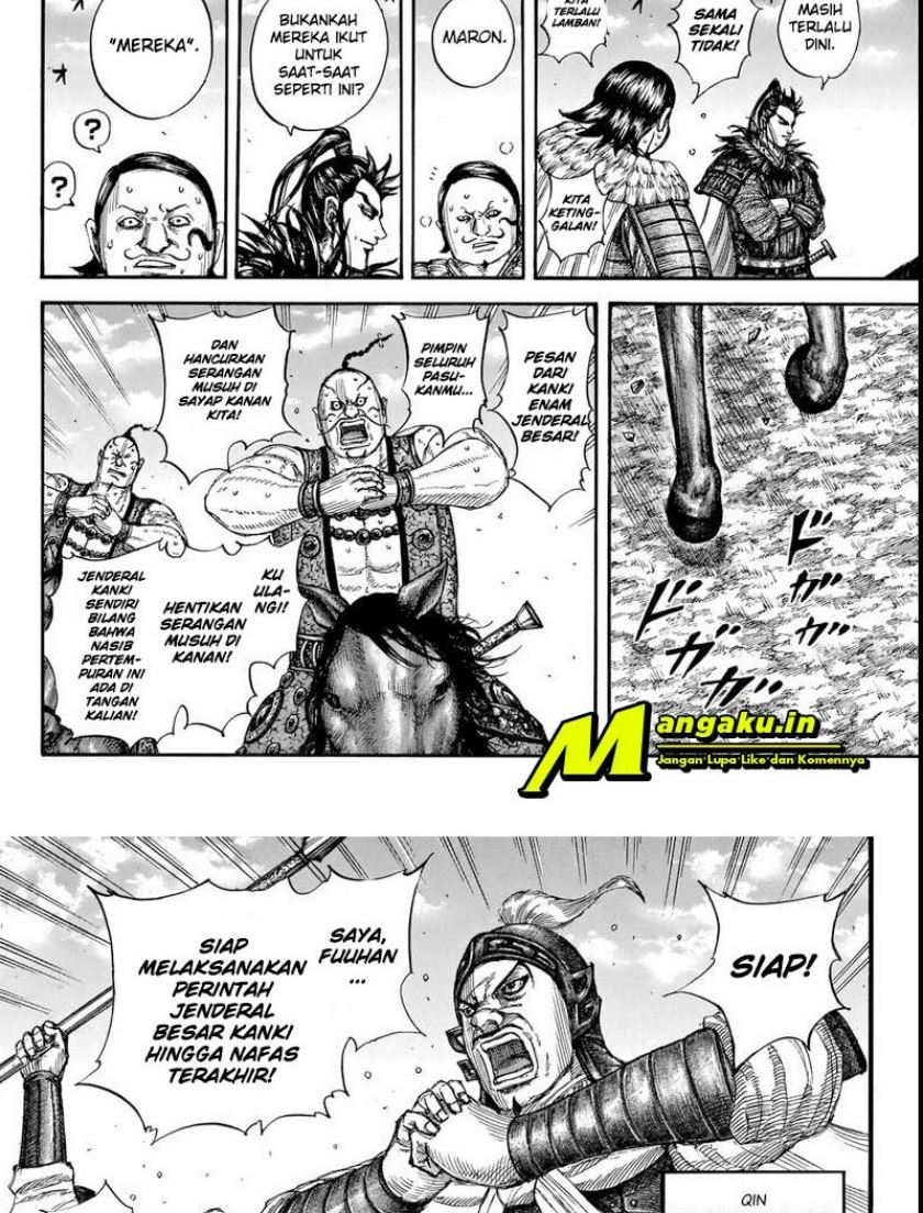 Kingdom Chapter 718 - halaman 10