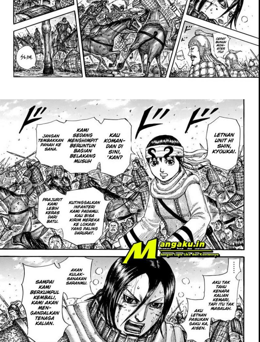 Kingdom Chapter 718 - halaman 6