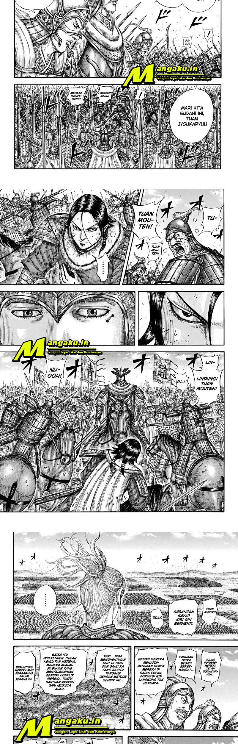 Kingdom Chapter 720 - halaman 4