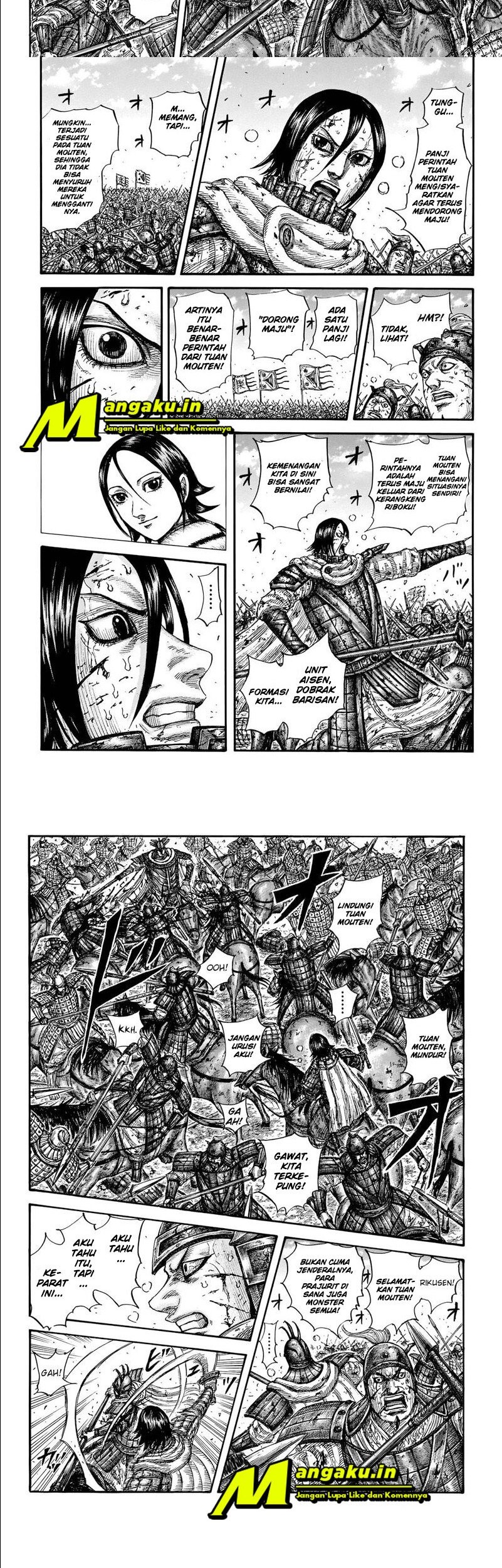 Kingdom Chapter 720 - halaman 7