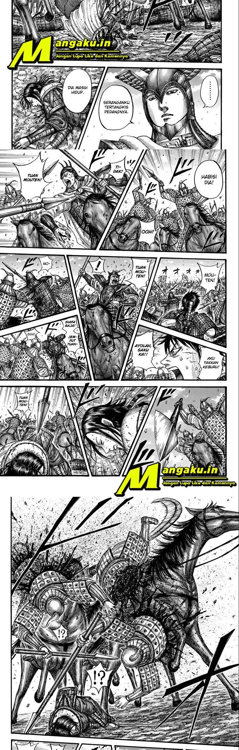 Kingdom Chapter 721 - halaman 2
