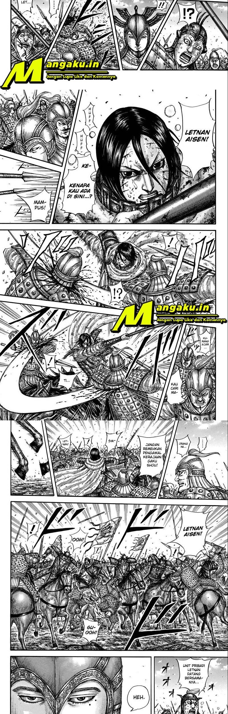 Kingdom Chapter 721 - halaman 3