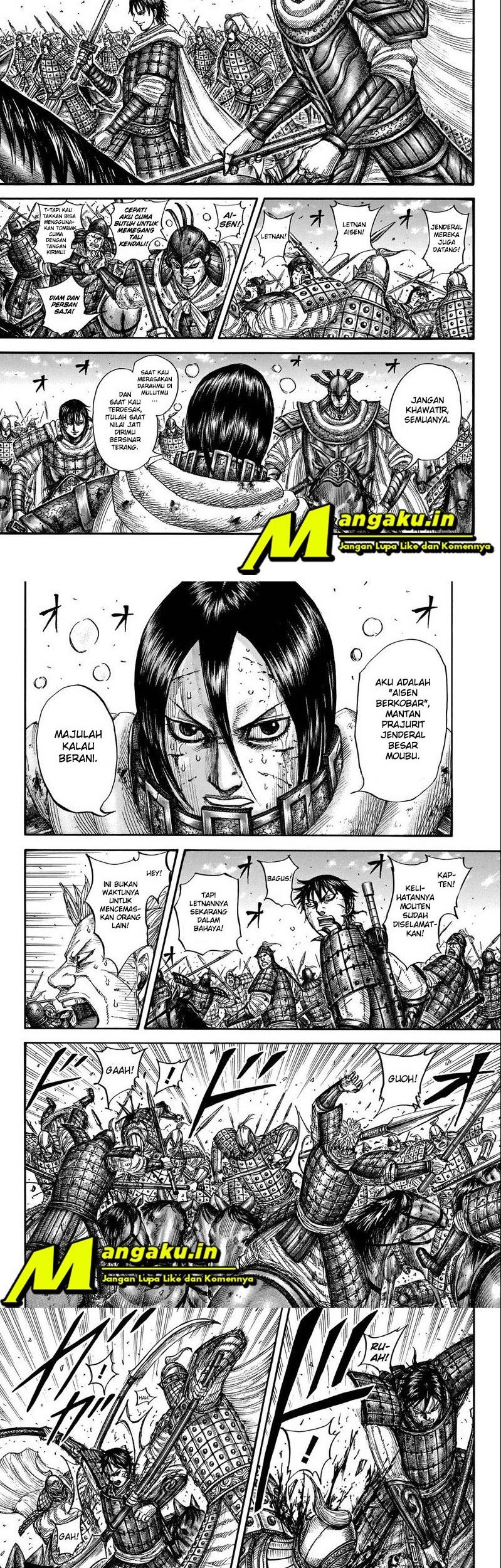 Kingdom Chapter 721 - halaman 6