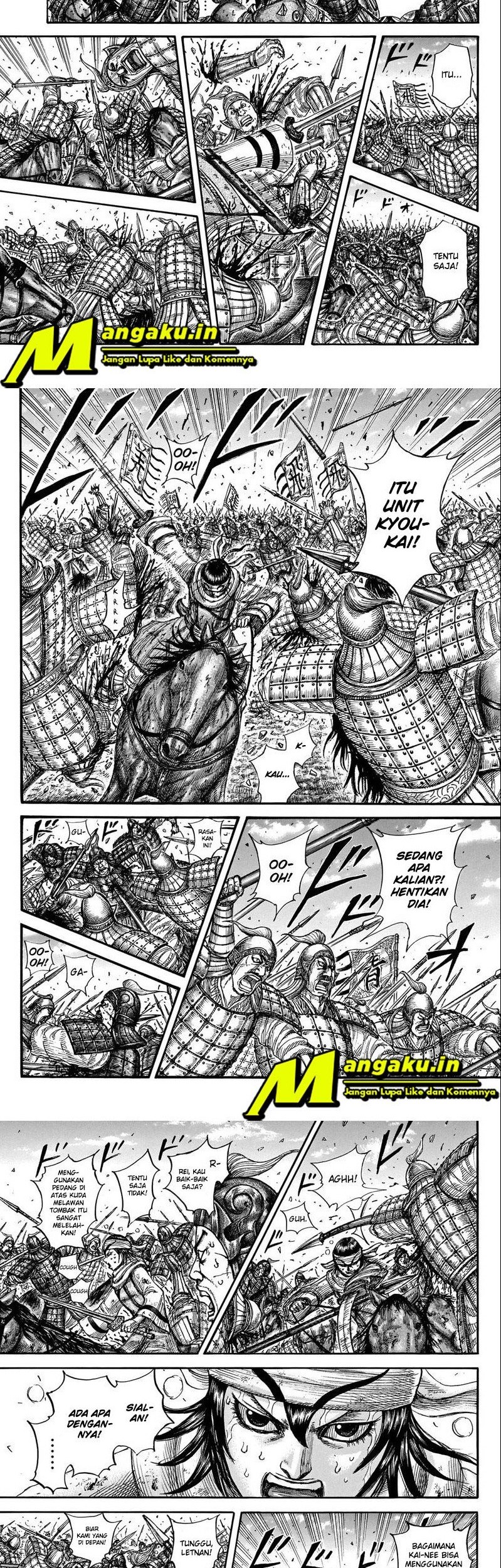 Kingdom Chapter 721 - halaman 8