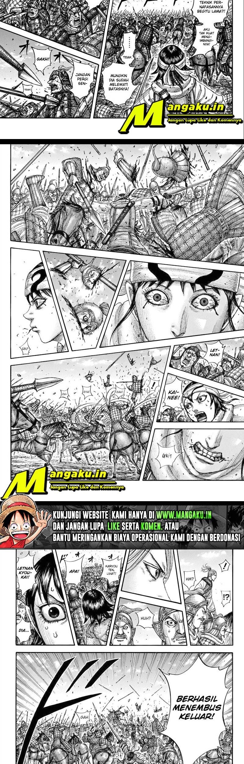 Kingdom Chapter 721 - halaman 9