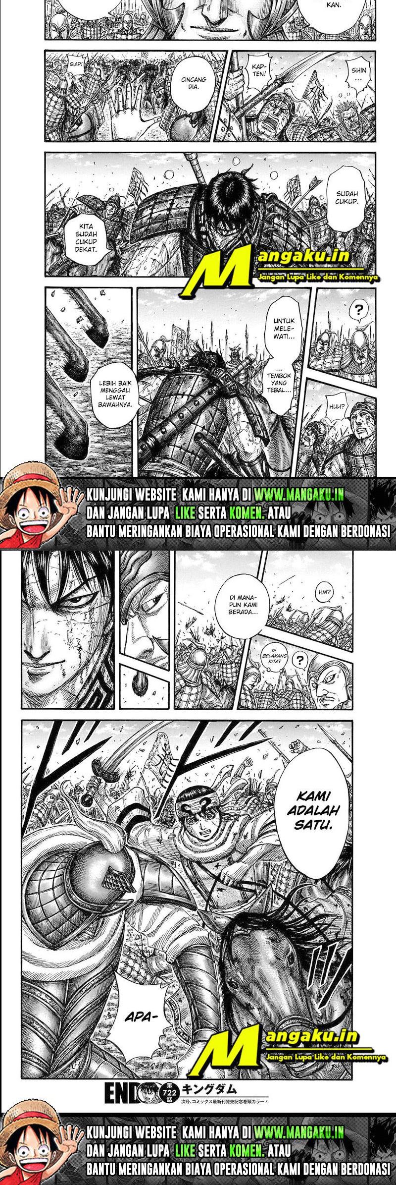 Kingdom Chapter 722 - halaman 10