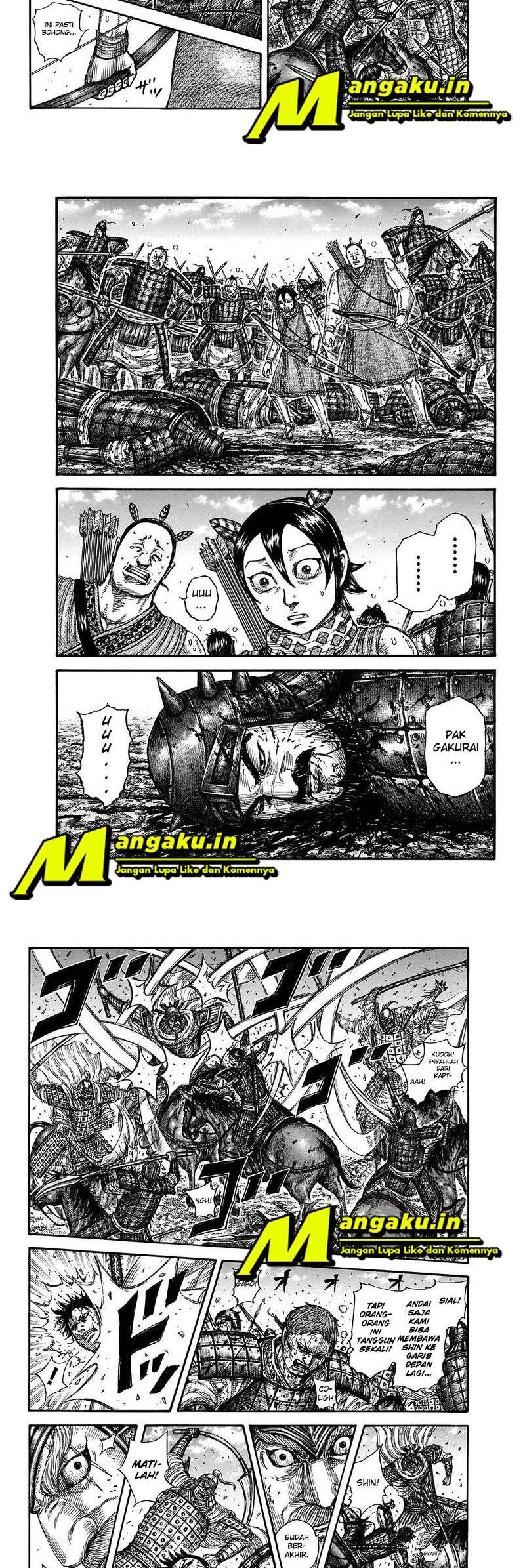 Kingdom Chapter 722 - halaman 5