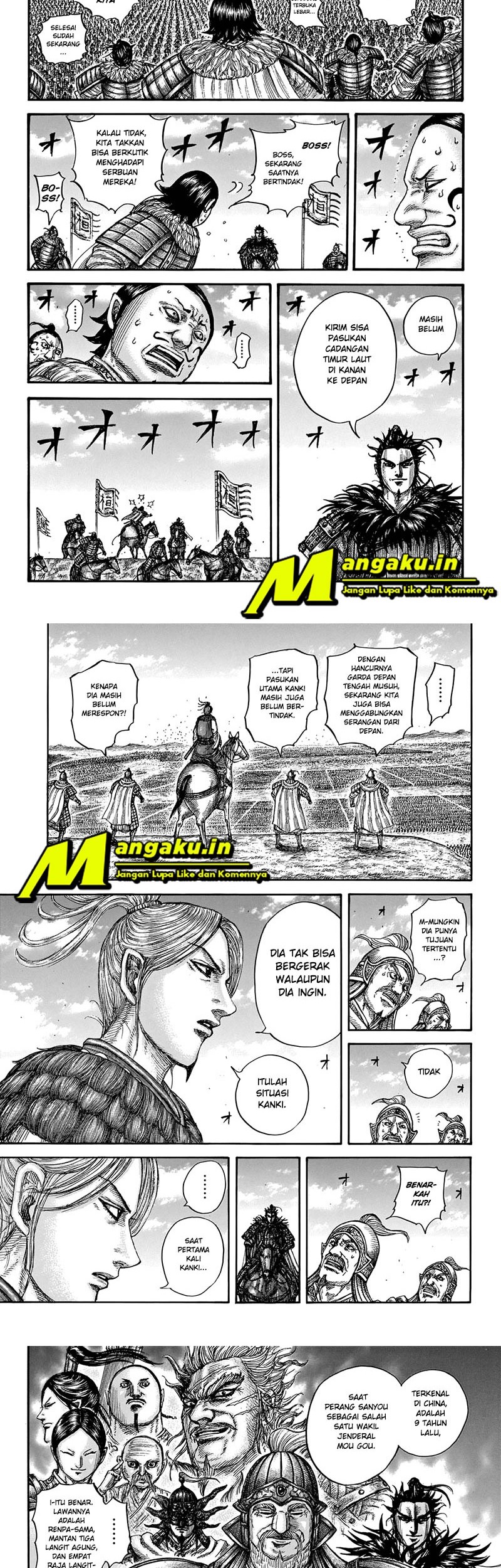 Kingdom Chapter 724 - halaman 4