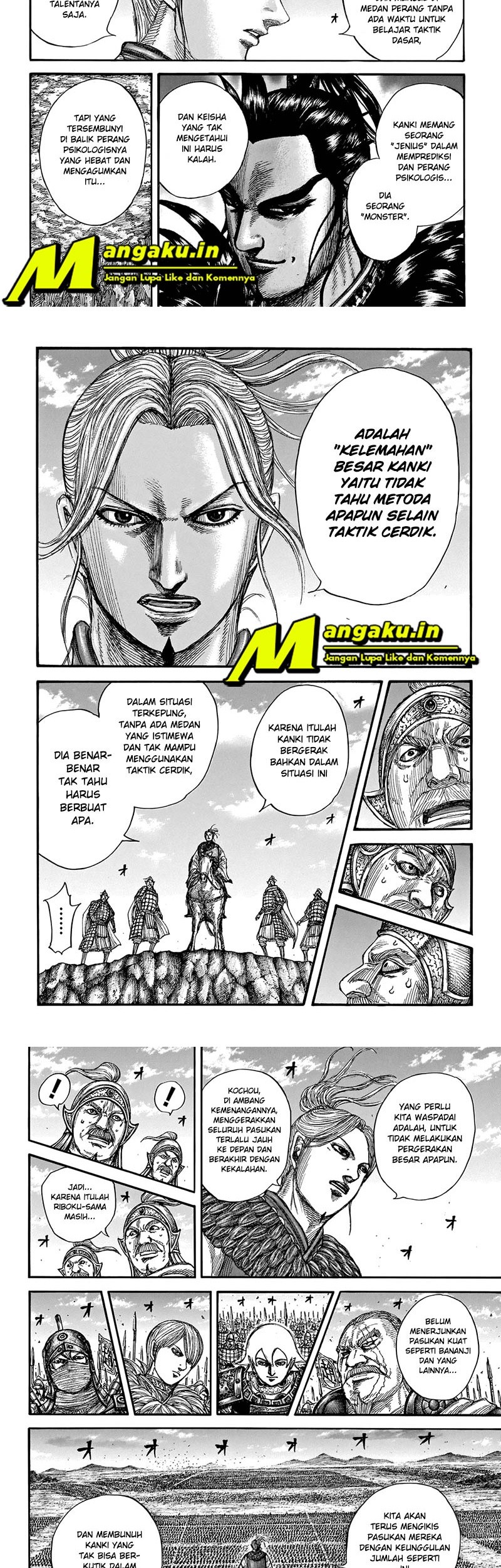 Kingdom Chapter 724 - halaman 7