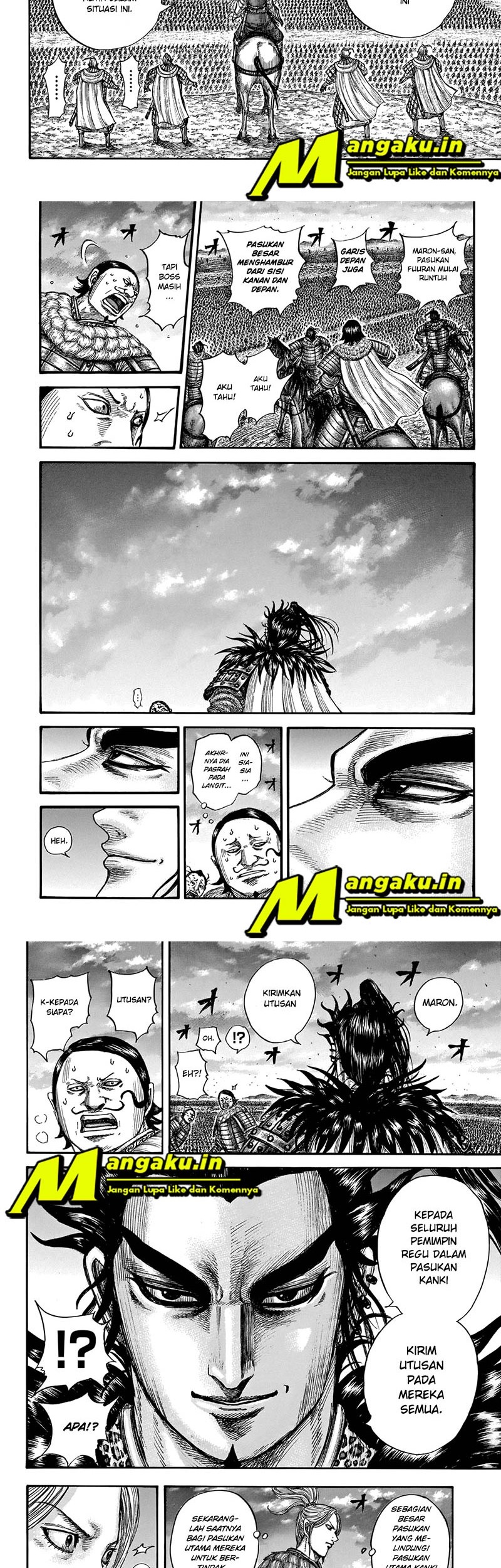 Kingdom Chapter 724 - halaman 8