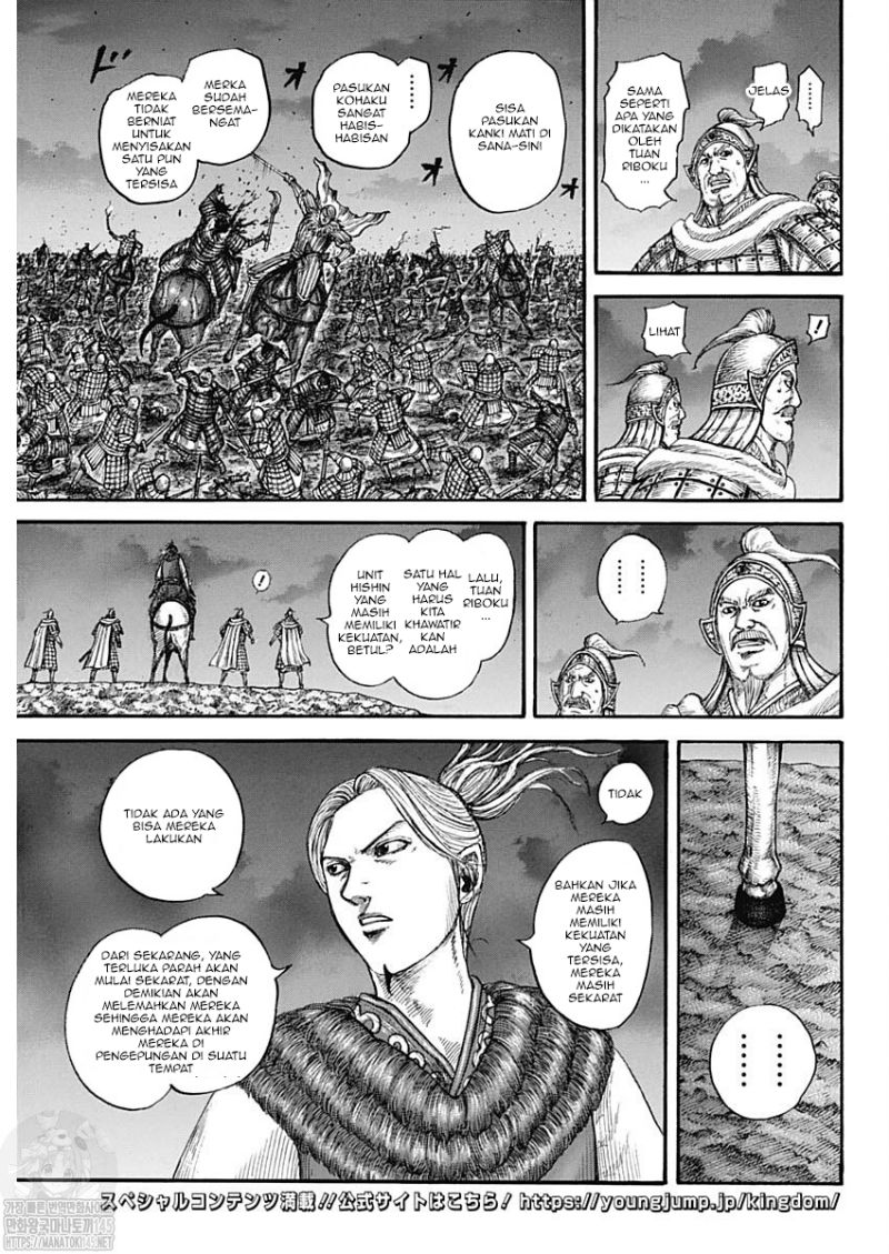 Kingdom Chapter 727 - halaman 15