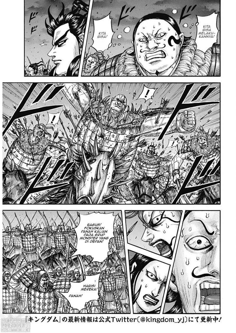 Kingdom Chapter 727 - halaman 4