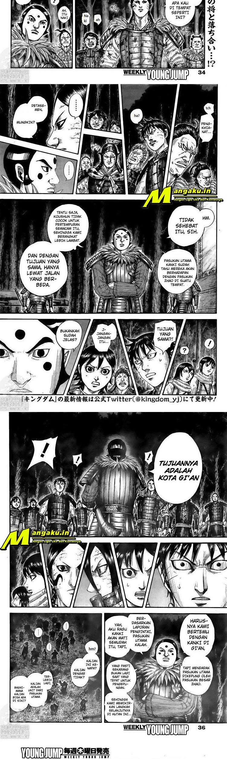 Kingdom Chapter 728 - halaman 2
