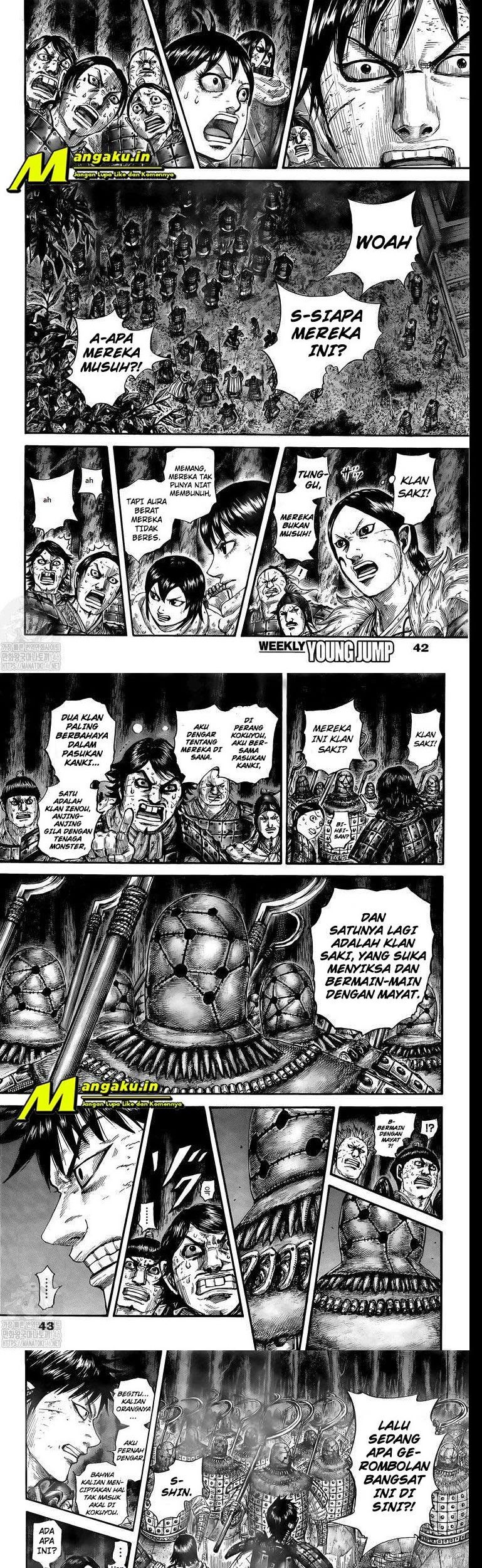 Kingdom Chapter 728 - halaman 6