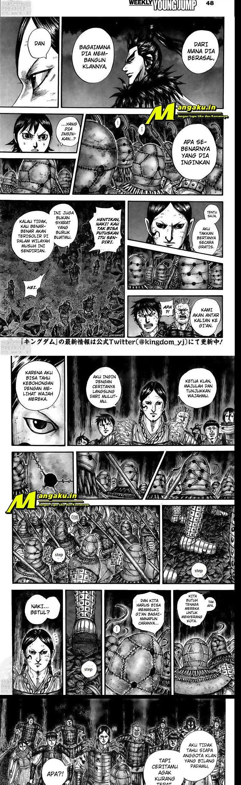 Kingdom Chapter 728 - halaman 9