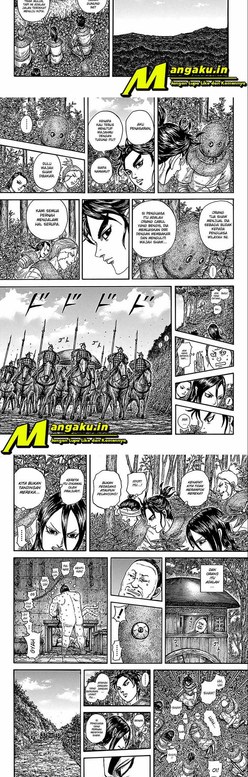 Kingdom Chapter 733 - halaman 3
