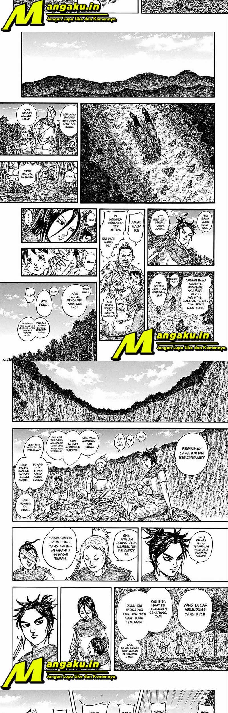 Kingdom Chapter 733 - halaman 4