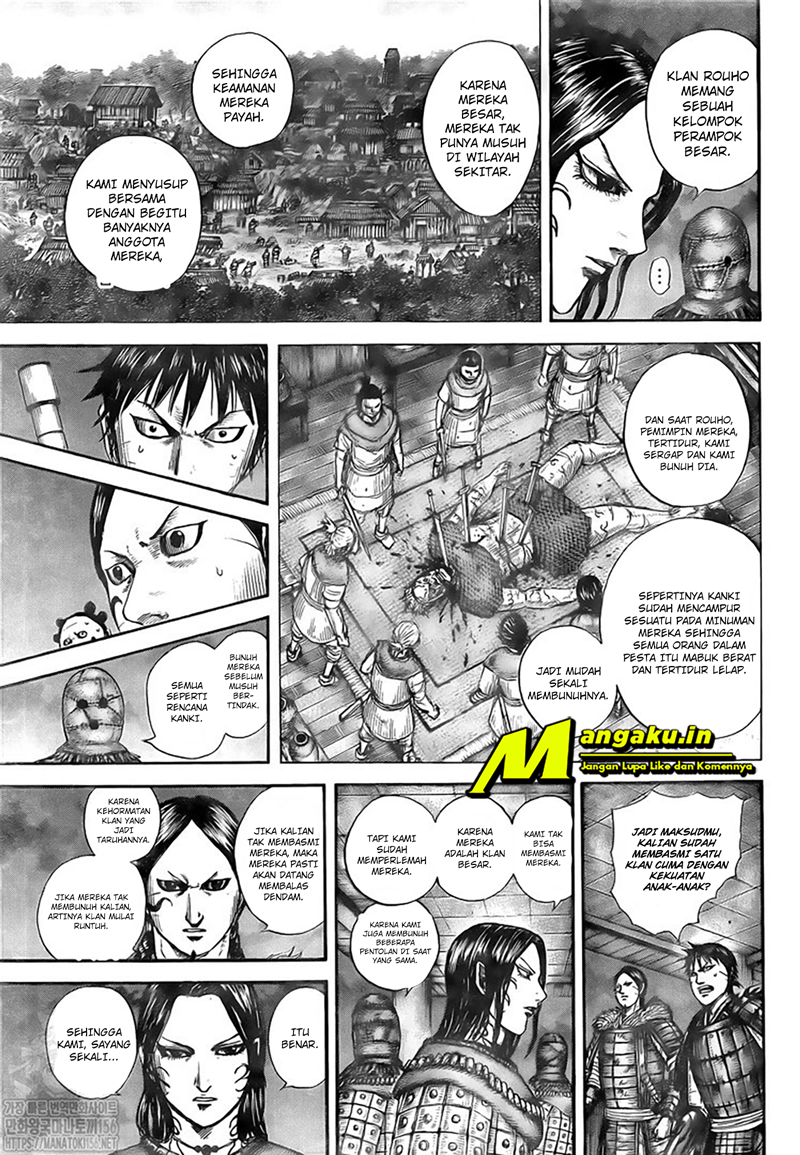 Kingdom Chapter 734 - halaman 14