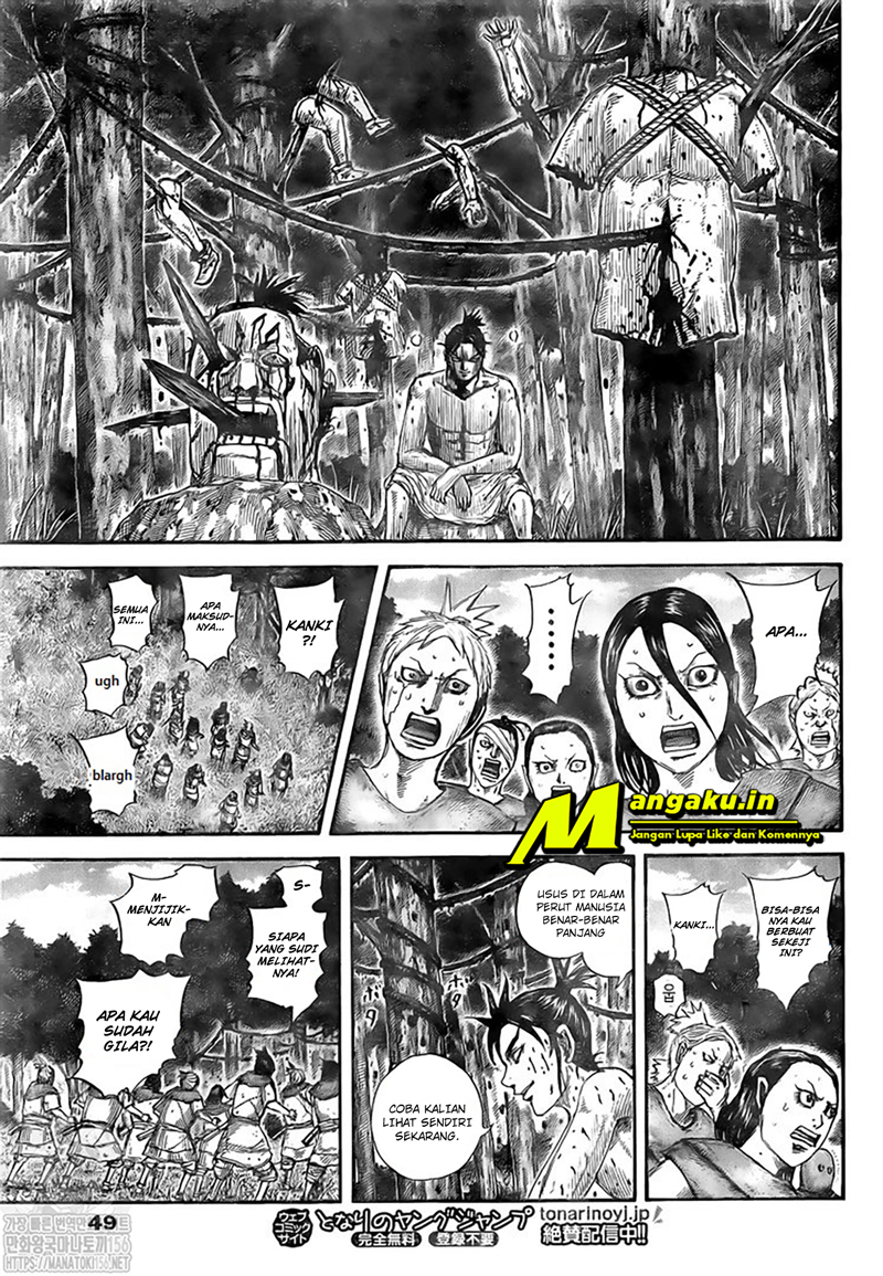 Kingdom Chapter 734 - halaman 16